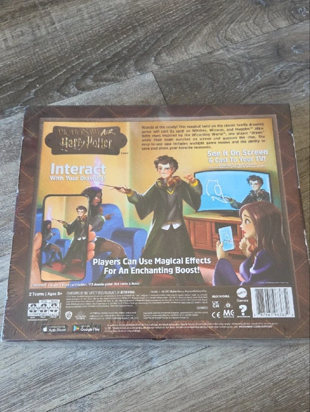 Pictionary Air Harry Potter Wand Drawing Game